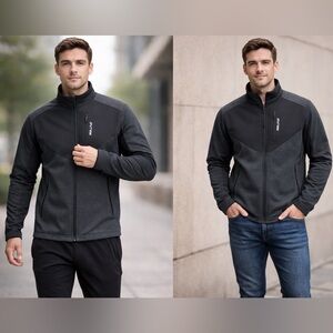 RVRC RevolutionRace Men’s Performance Zip Jacket Outdoor Hiking Layer Size 3XL.